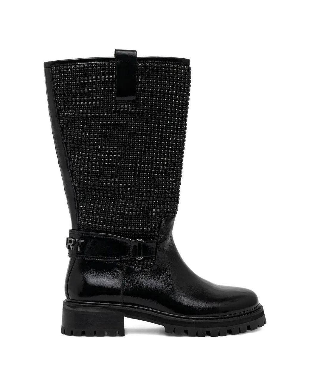 Kurt Geiger Black Embellished Boots