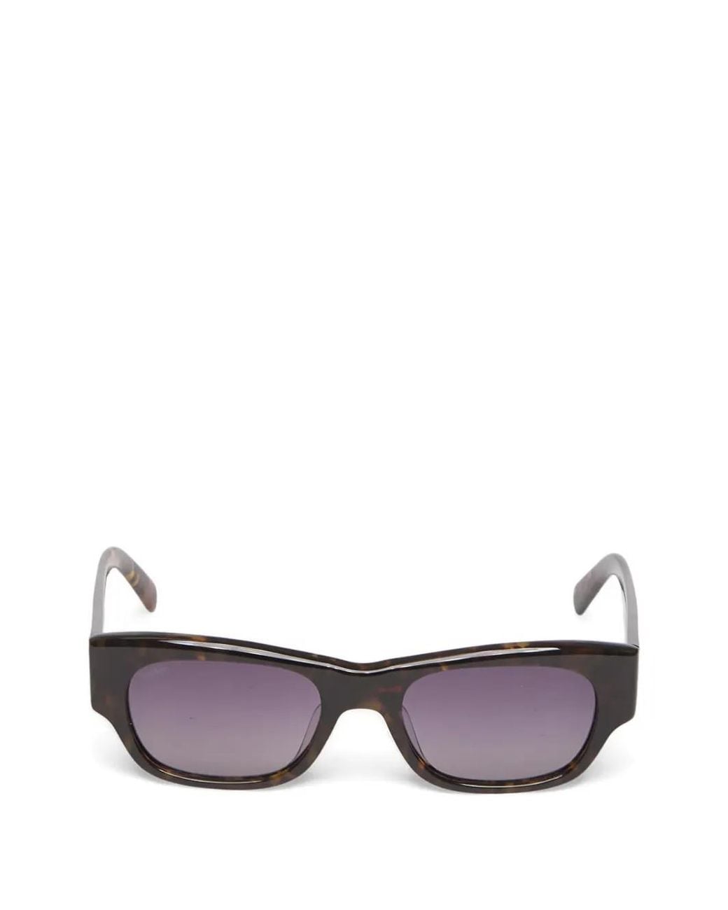 AKILA Purple Vega Rectangle-Frame Sunglasses