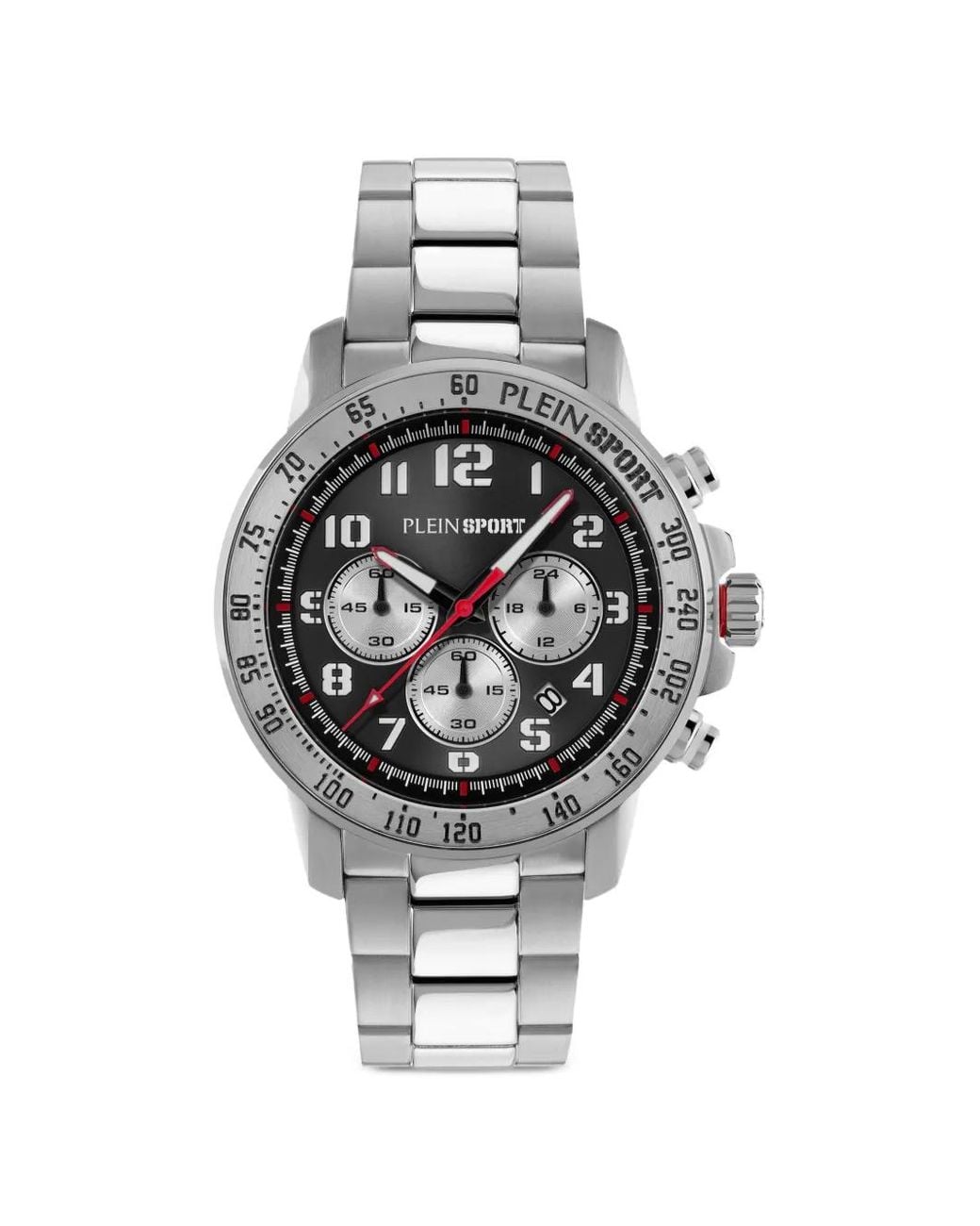 Philipp Plein Metallic Chronorace 45Mm Watch for men