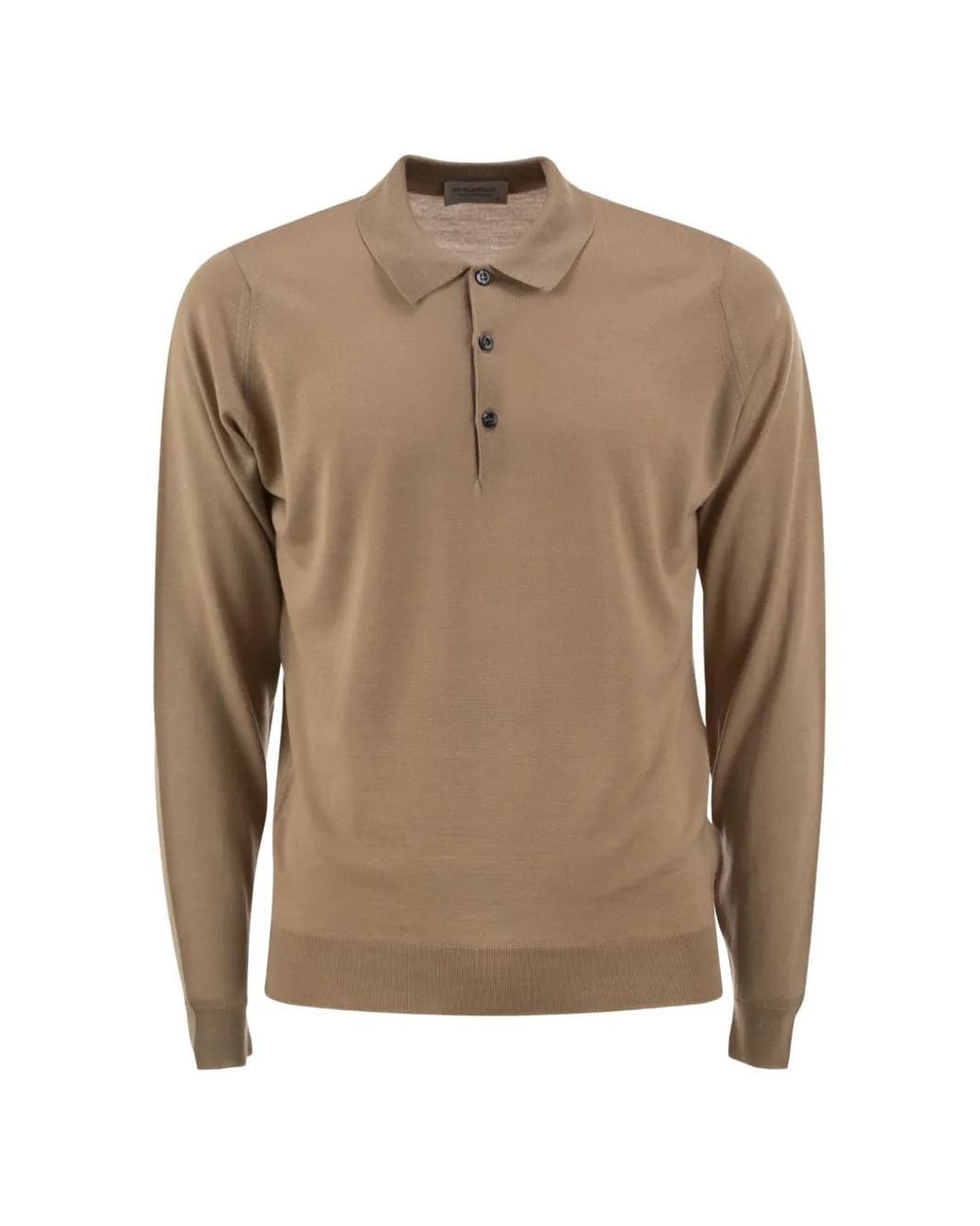 John Smedley Natural Belper Long-Sleeve Sweater for men