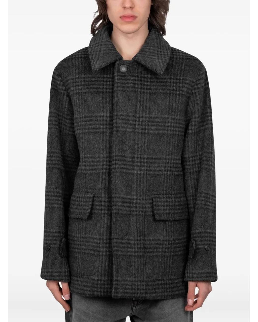 Another Aspect Jack Met Tartan Ruit in het Black voor heren
