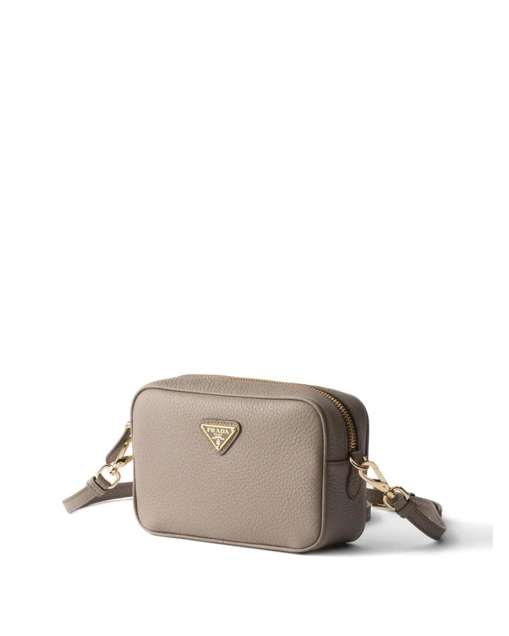 Prada Brown Mini Leather Shoulder Bag