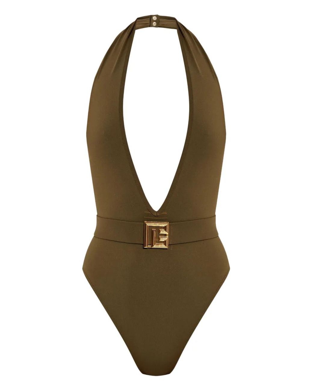 Balmain Badpak Met Logo in het Green
