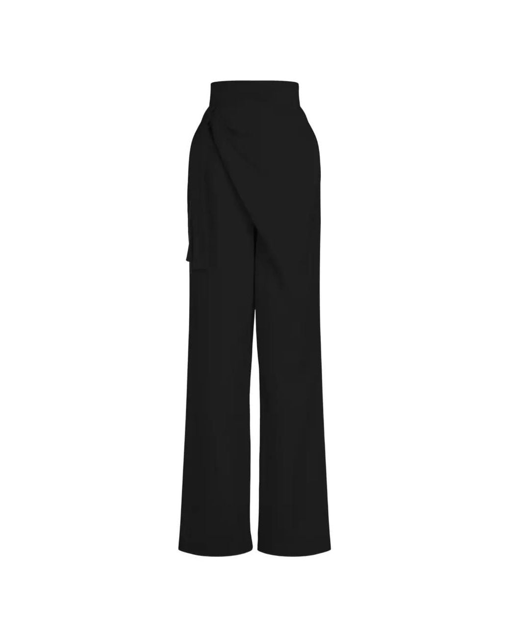 GAUGE81 Black Carlow Straight-Leg Trousers