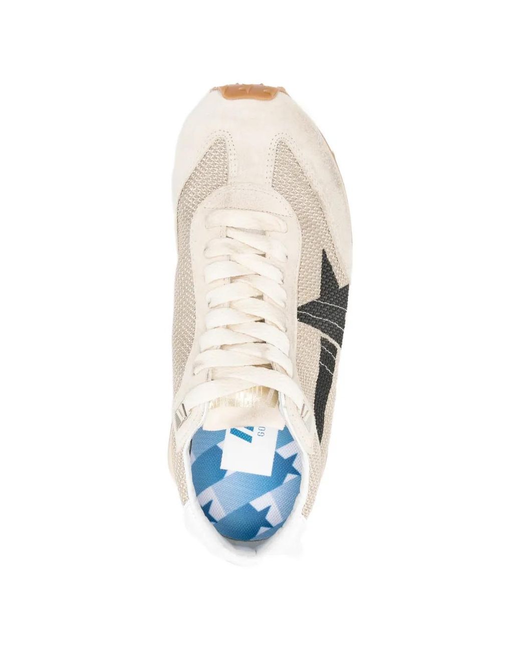 Golden Goose Deluxe Brand White Marathon Sneakers
