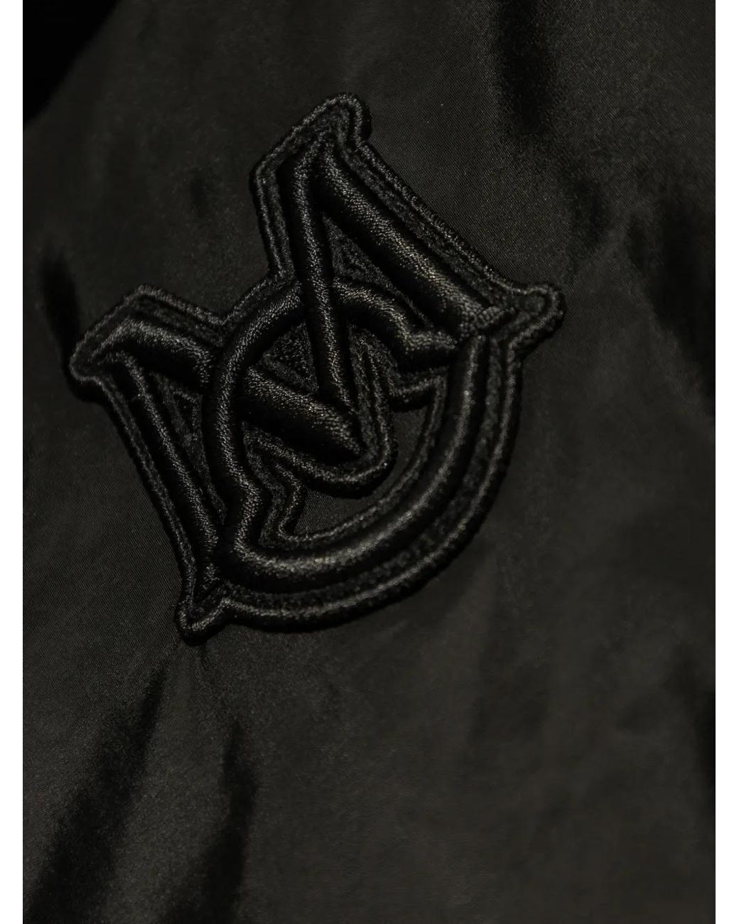 Moncler Black Reversible Jacket Vernant for men