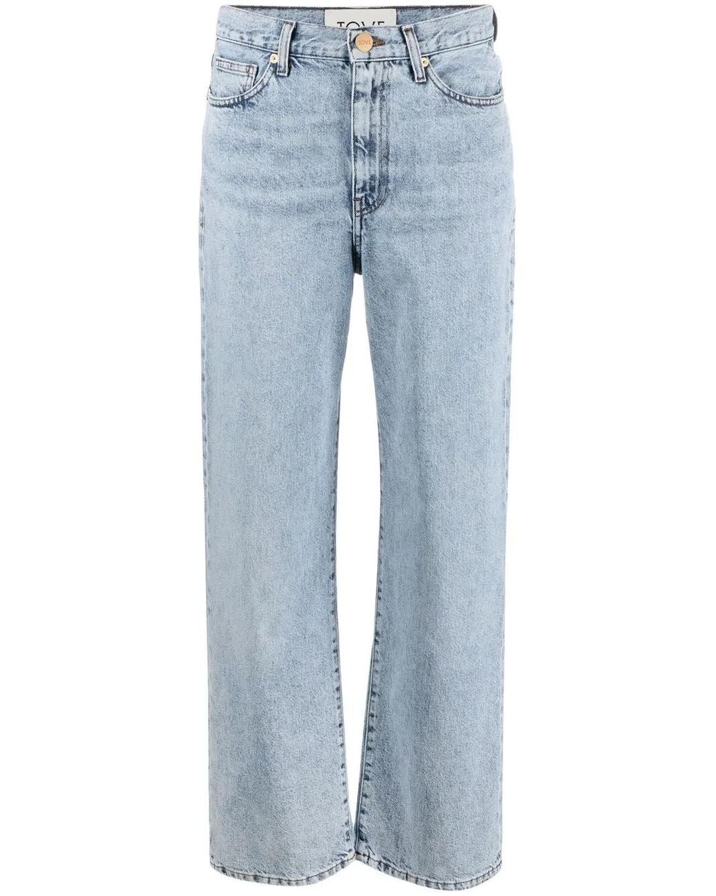 TOVE Blue Sofie Straight-Leg Boyfriend Jeans
