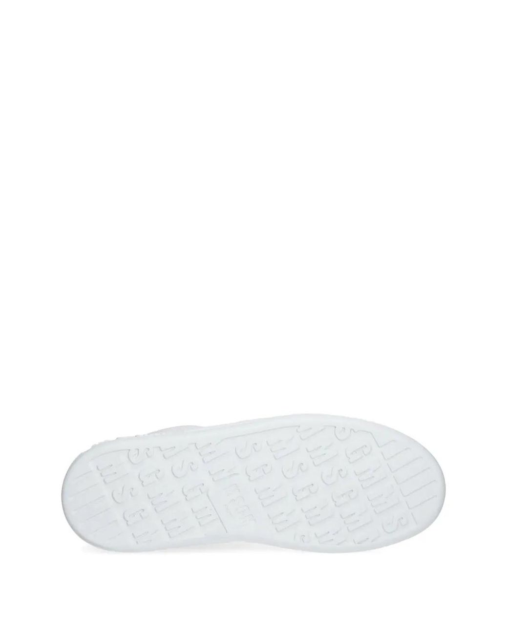 MSGM Sneakers Mit Logo-Schild in White für Herren