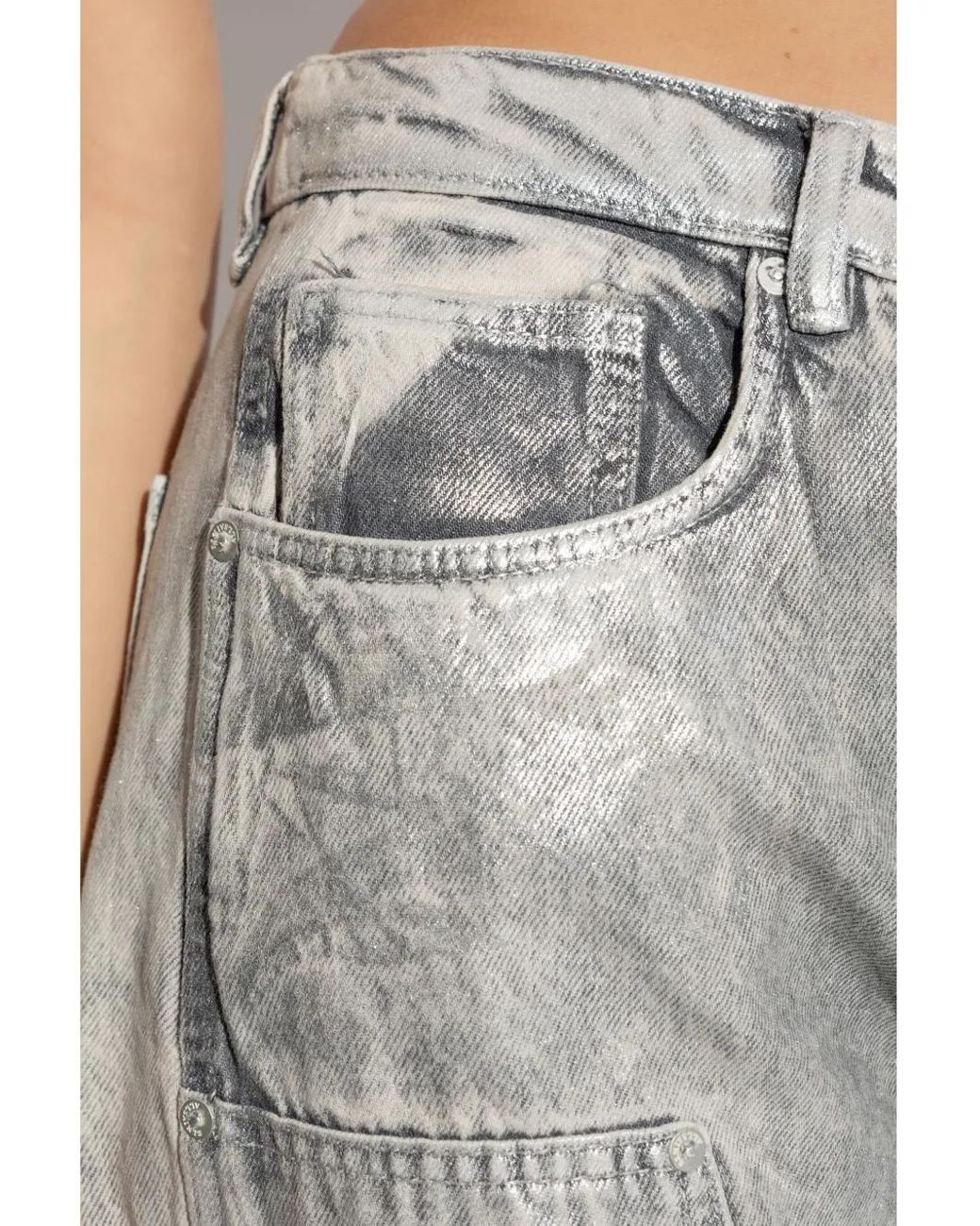 AllSaints Gray Mia Jeans