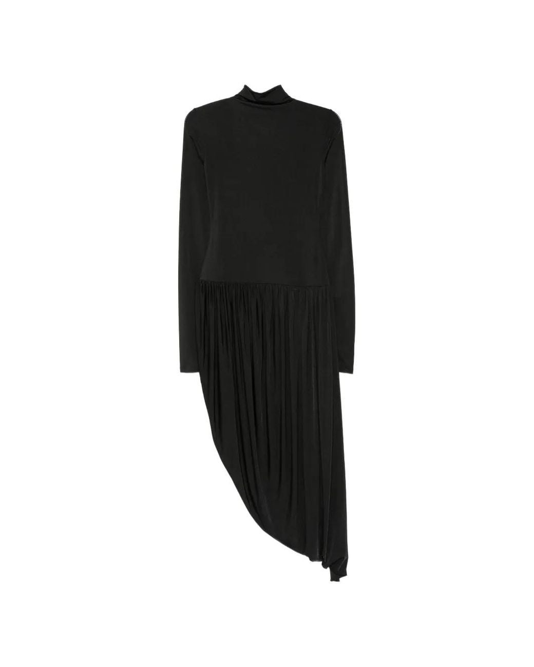 ANDAMANE Black Vesna Asymmetric Dress