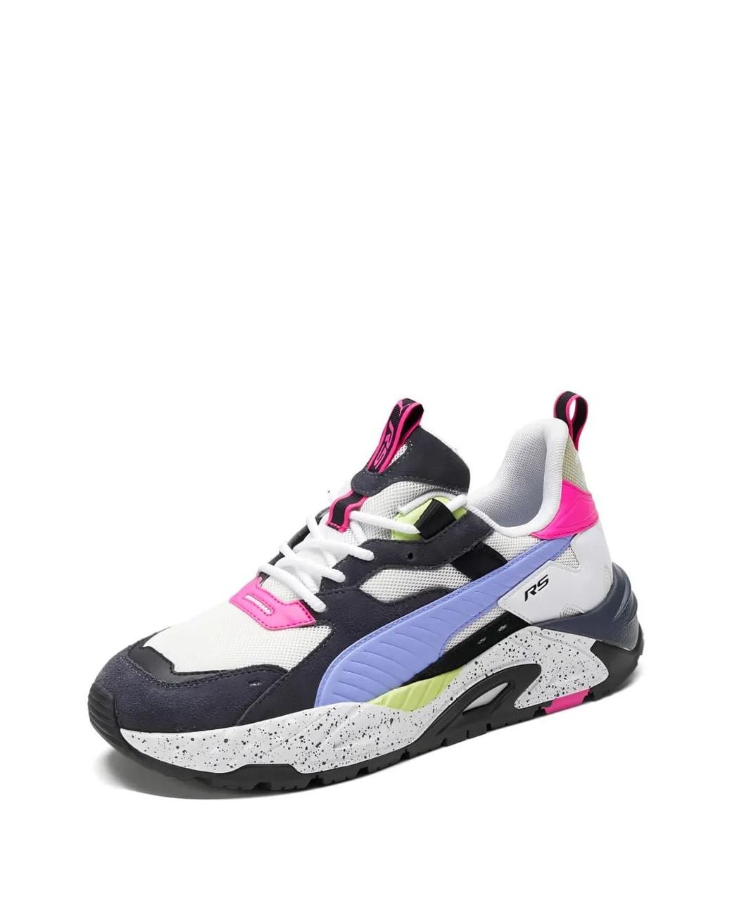 PUMA White Rs Track Extreme Excursion Sneakers for men