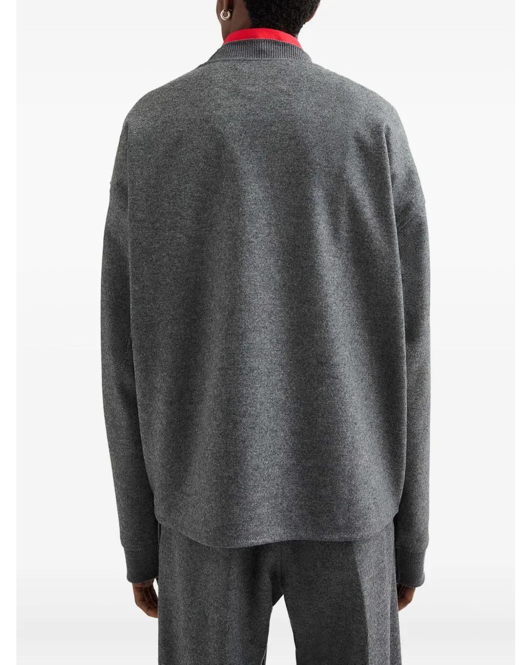 Jil Sander Klassischer Pullover in Gray für Herren