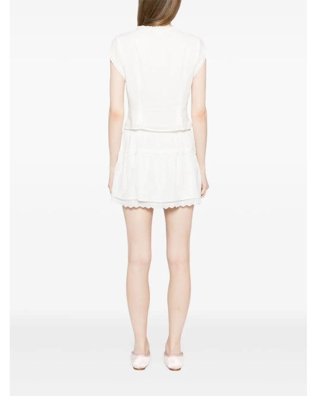 Reformation White Valetta Set