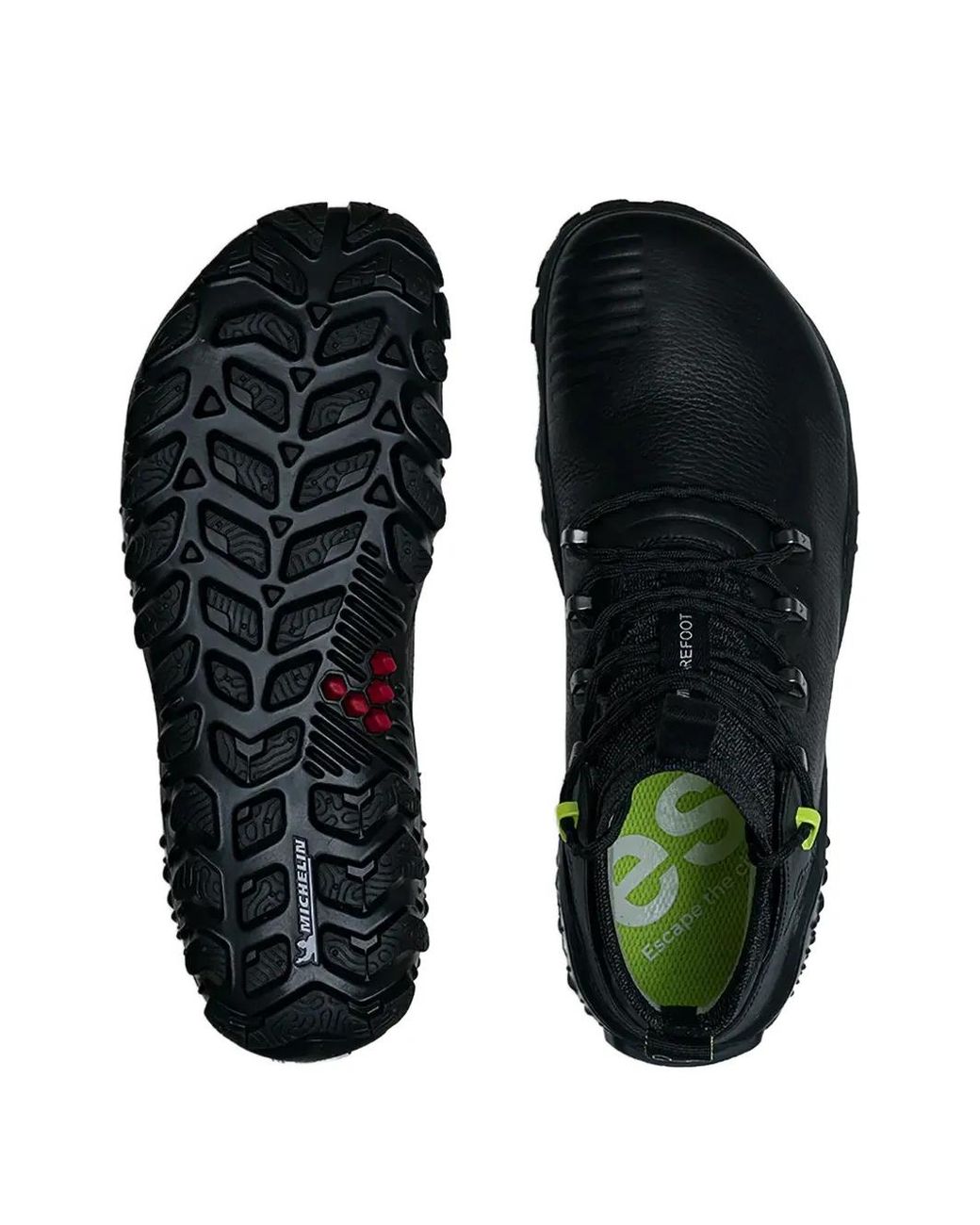 Vivobarefoot Blue Magna Forest Leather Sock-Style Sneakers for men