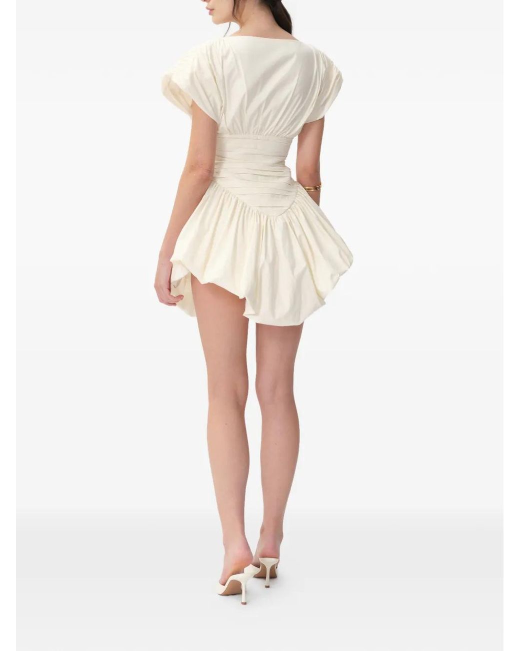 Concepto Natural Sundown Draped Mini Dress