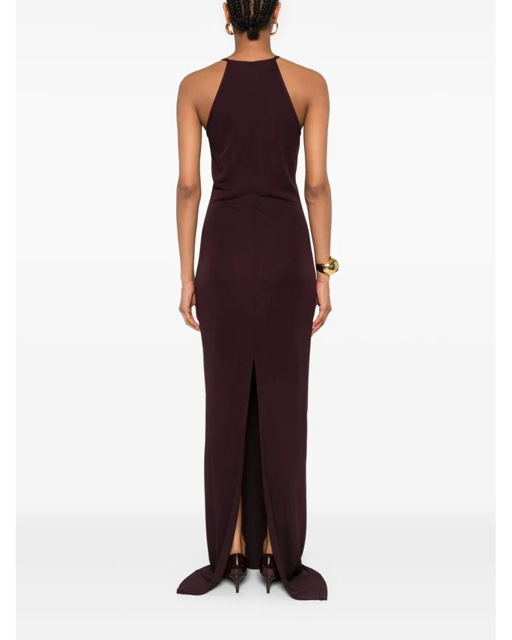 Tom Ford Purple Robe Aus Jersey