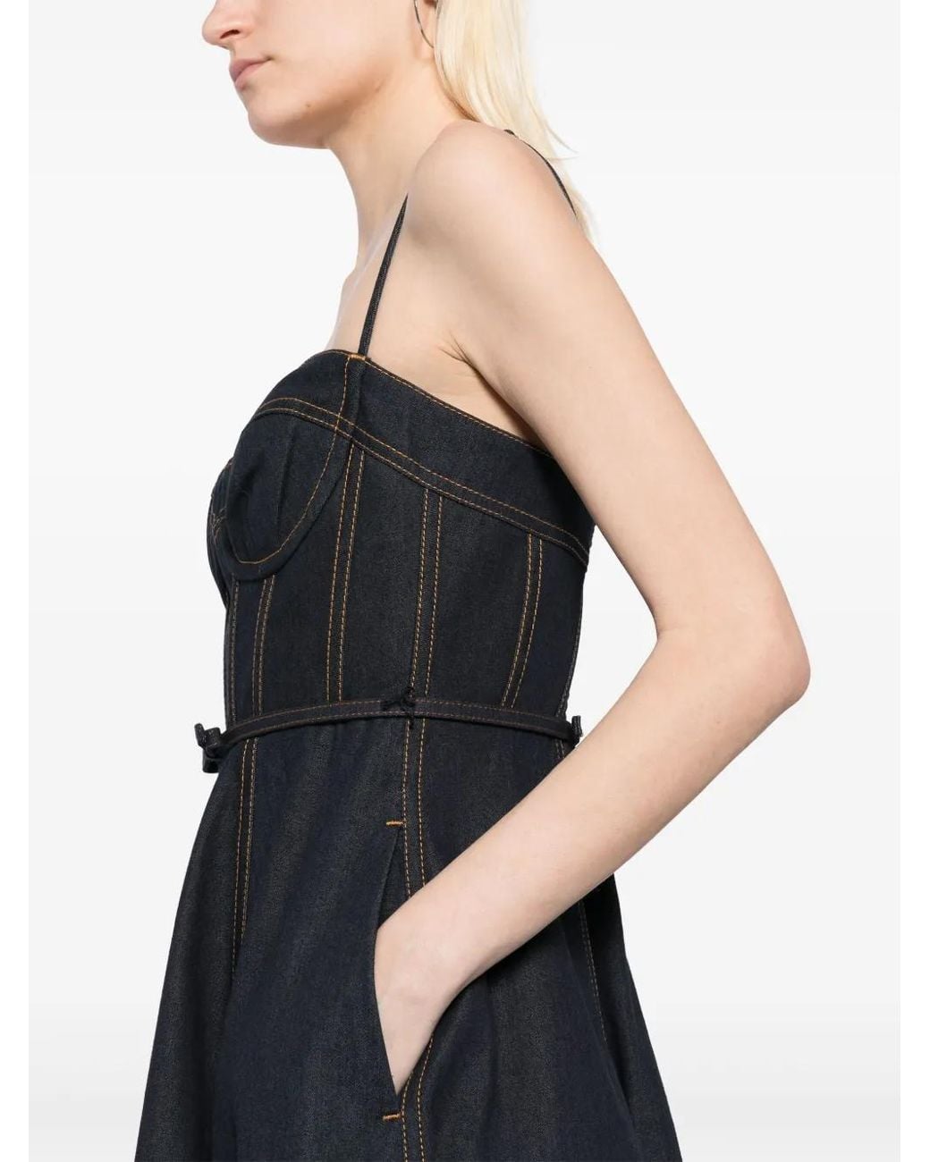 Abito Denim di Zimmermann in Black