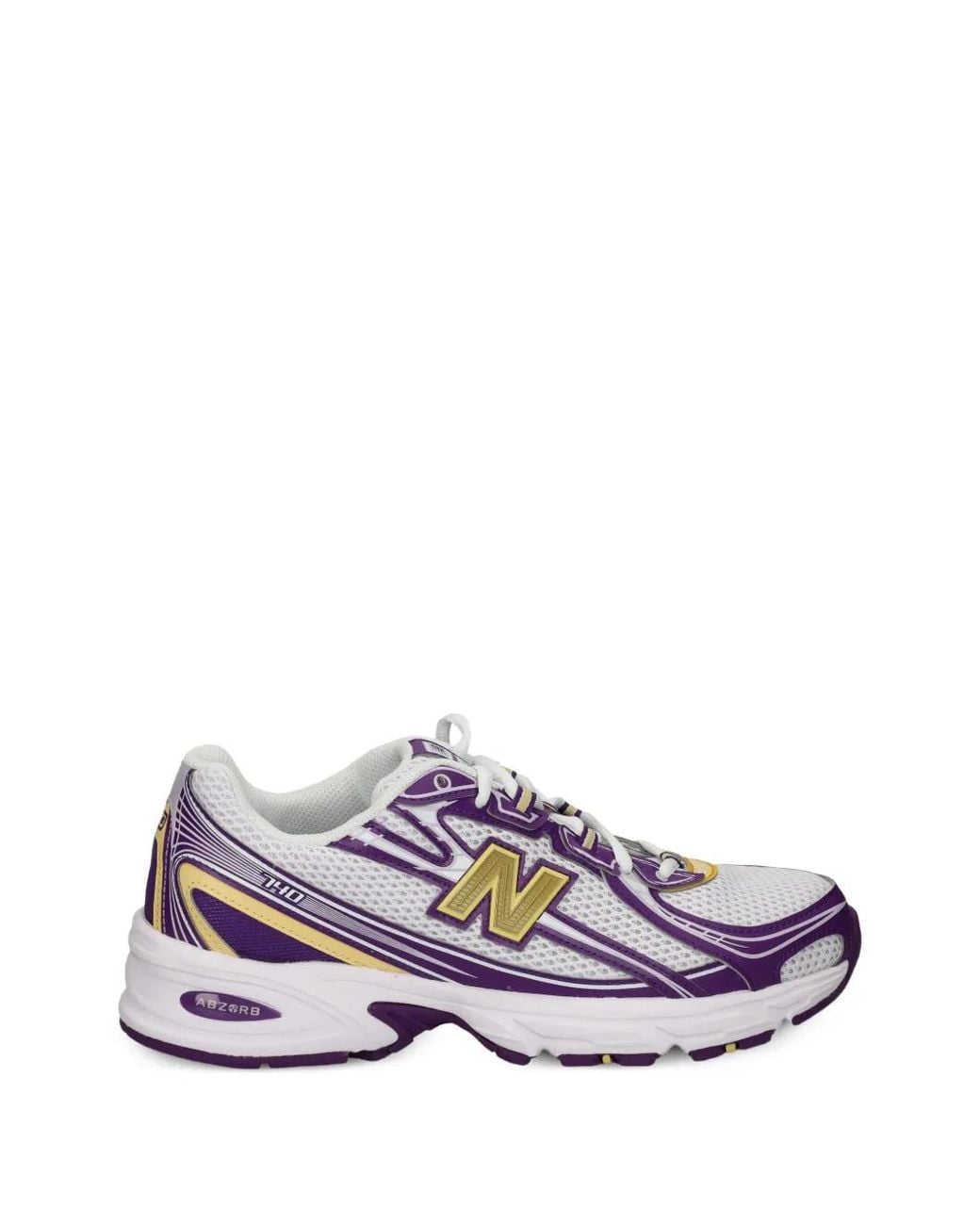 New Balance Purple 740 Sneakers