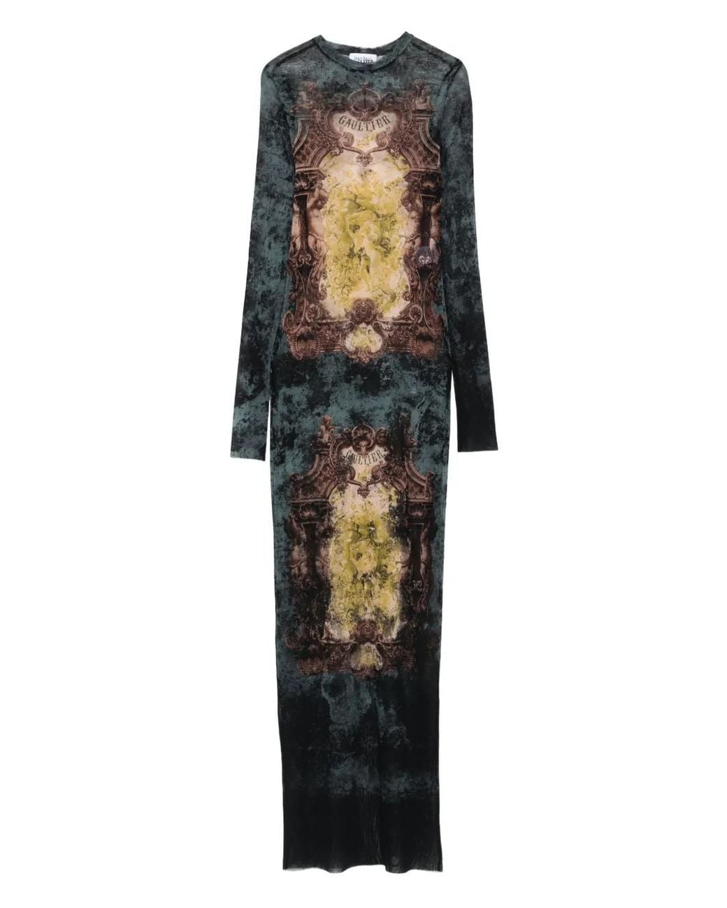 Jean Paul Gaultier Black Maxi Dress