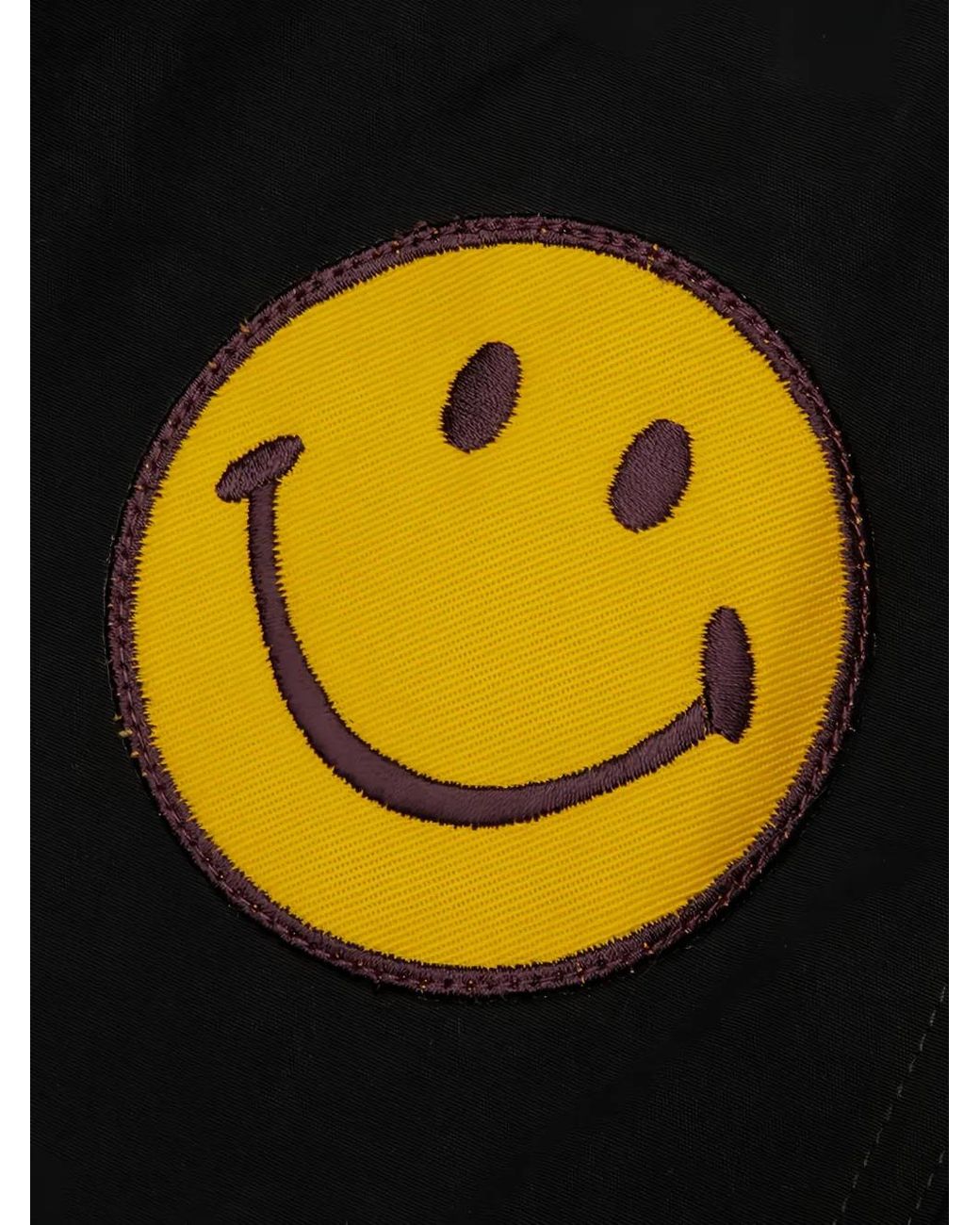 Needles Black Shooting Patch-Detail Waxed Jacket for men