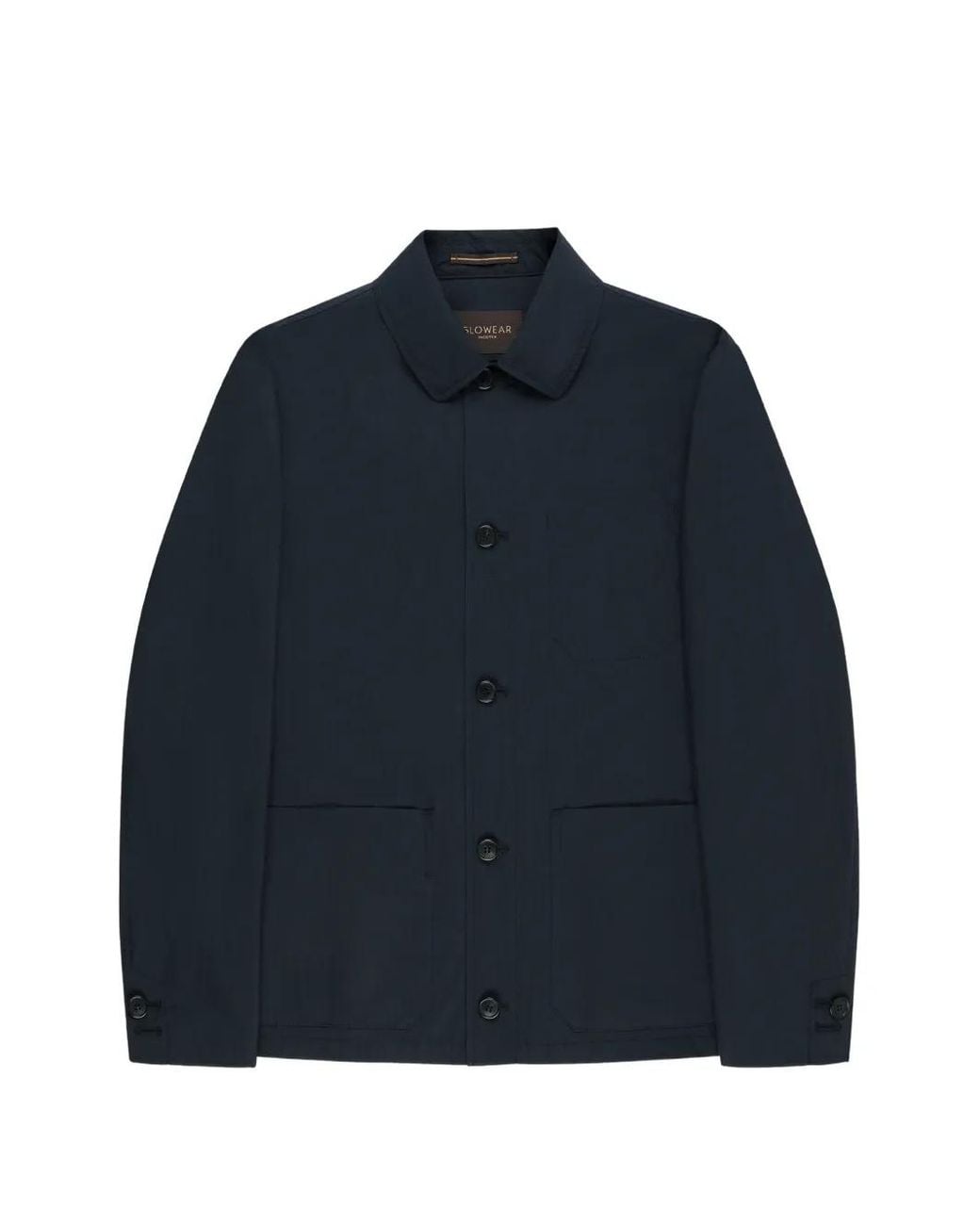 Slowear Blue Single-Breasted Jacket for men