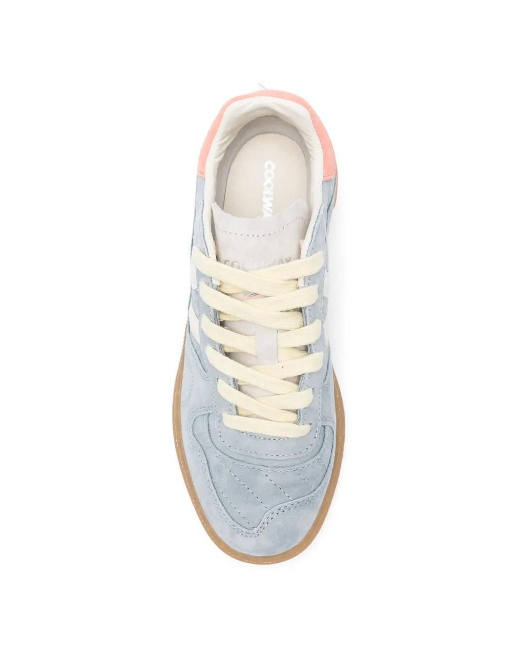 Coolway White Goal Suede Sneakers