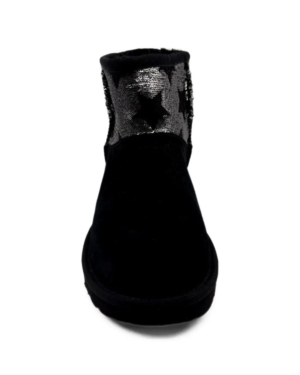 Ugg Black Classic Mini Sequin Boots