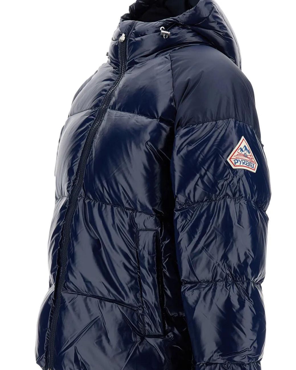 Pyrenex Blue Sten Padded Hooded Jacket