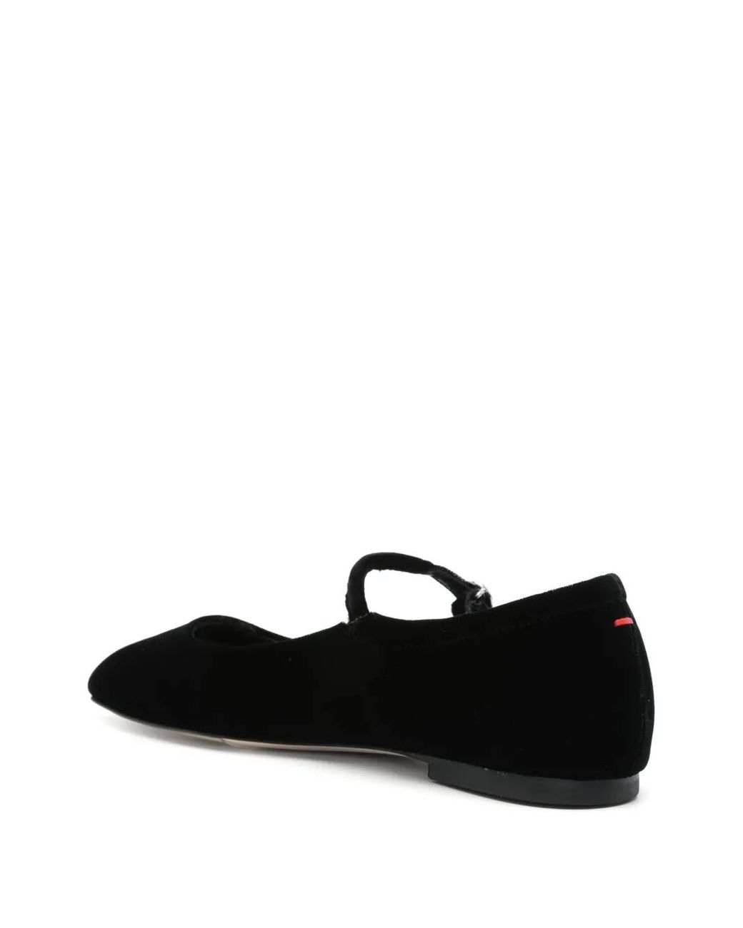Aeyde Black Uma Mary Jane Ballet Flats