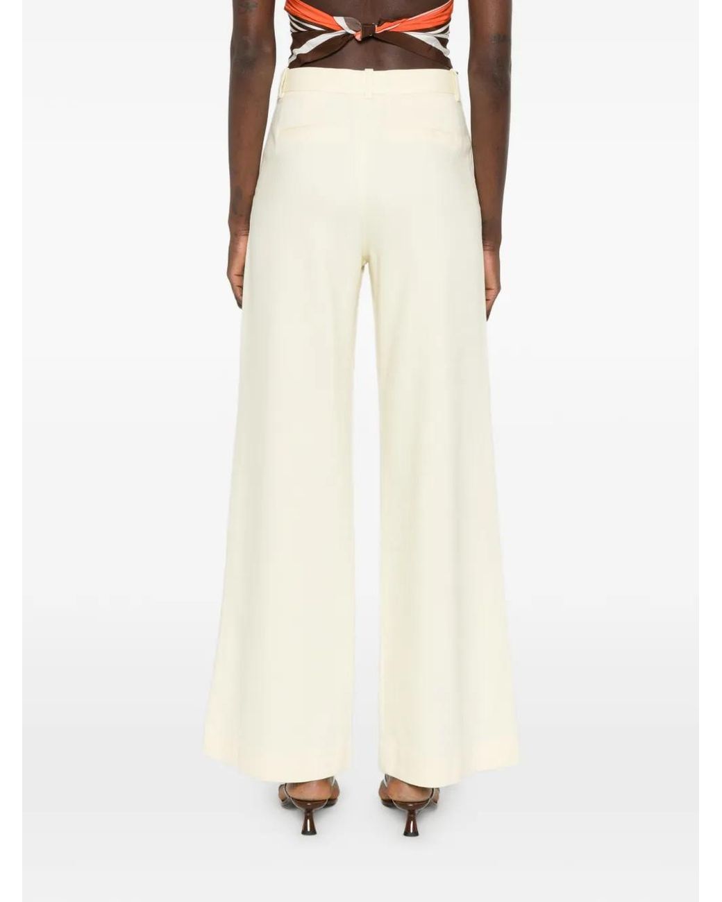 Maje White Suit Trousers