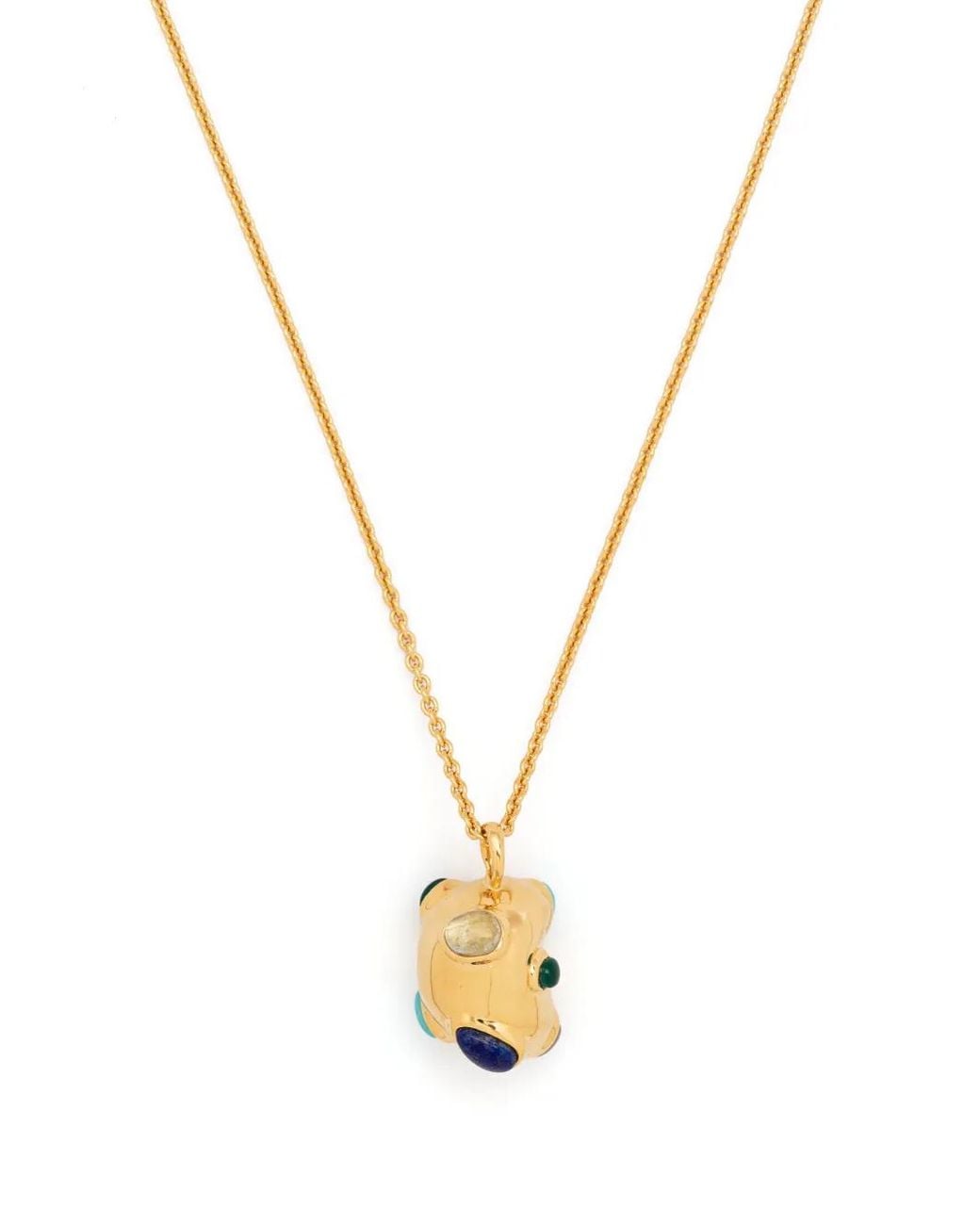 Missoma Metallic Nugget Pendant Necklace