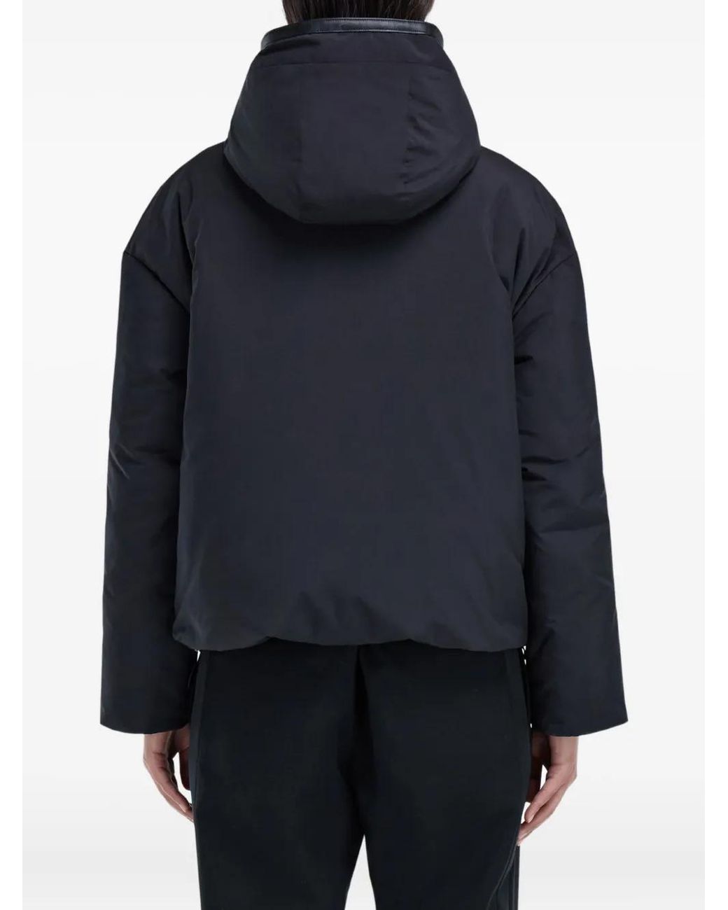 Ferragamo Blue Padded Blouson