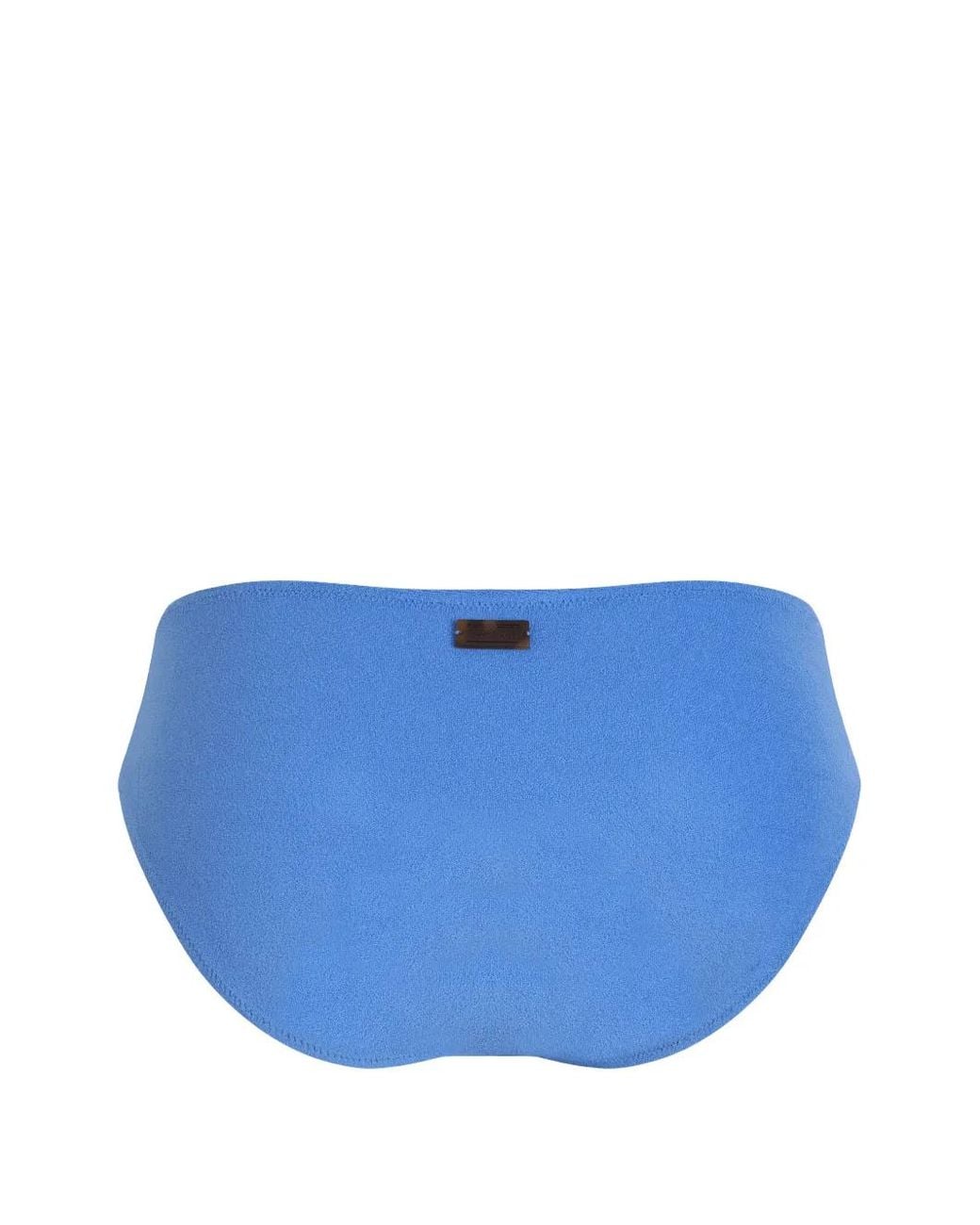Vilebrequin Blue Terry-Effect Bikini Bottoms