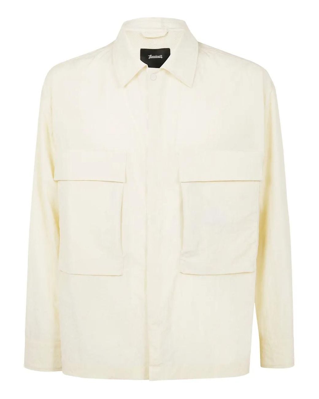 Sobrecamisa Laminar Herno de hombre de color White