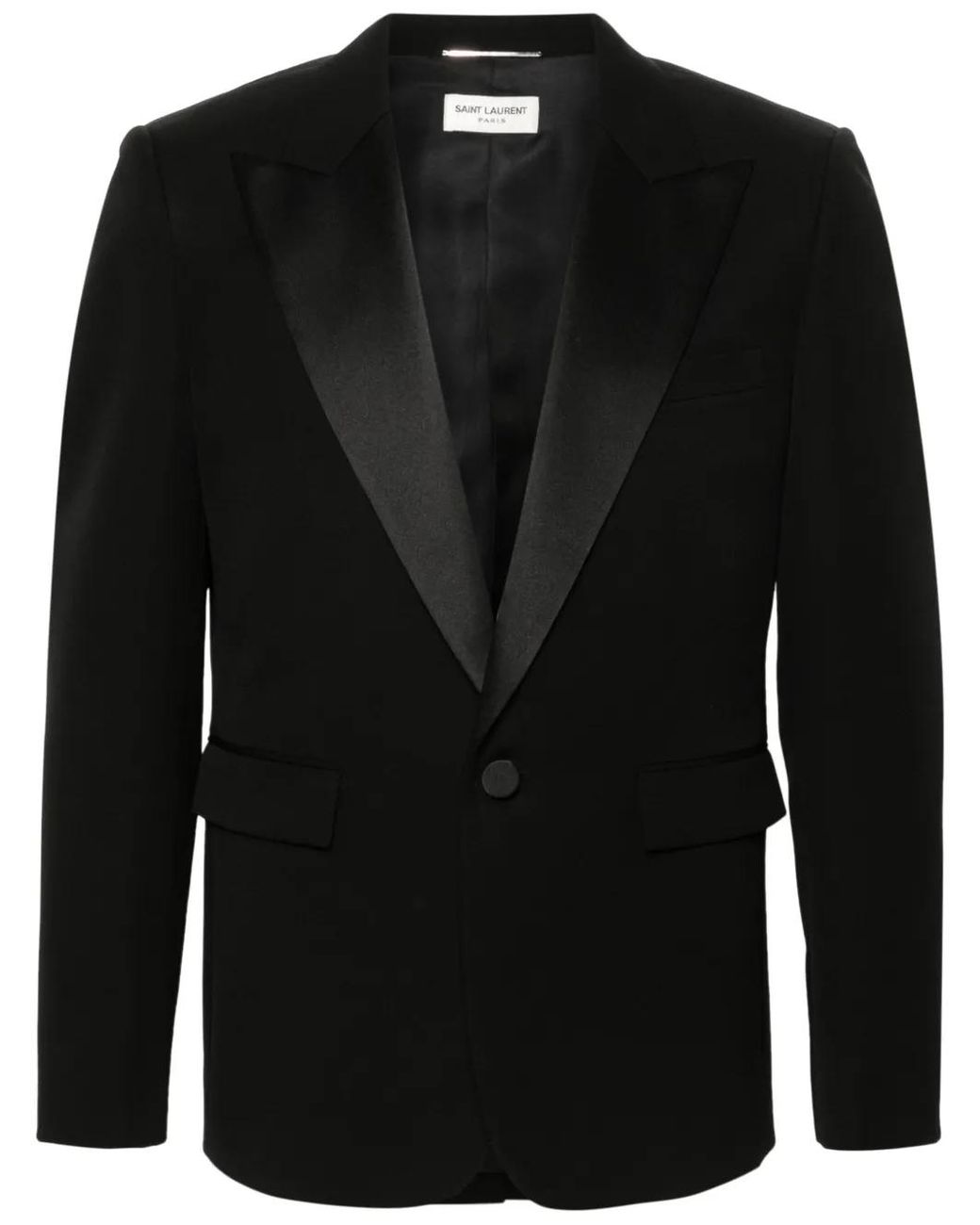 Saint Laurent Black Tuxedo Jacket for men