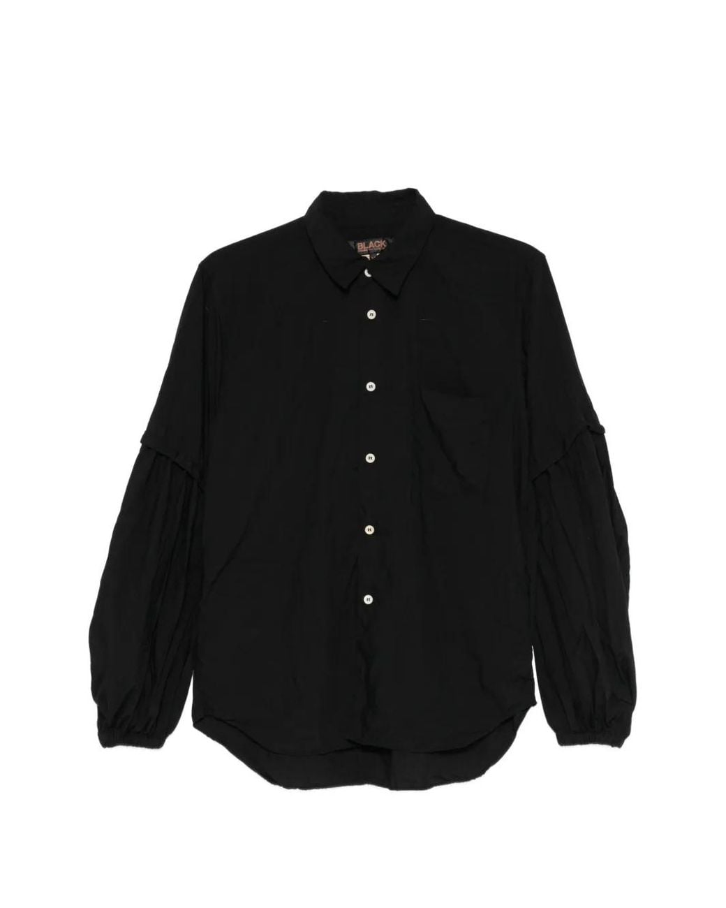 COMME DES GARÇON BLACK Black Button Shirt