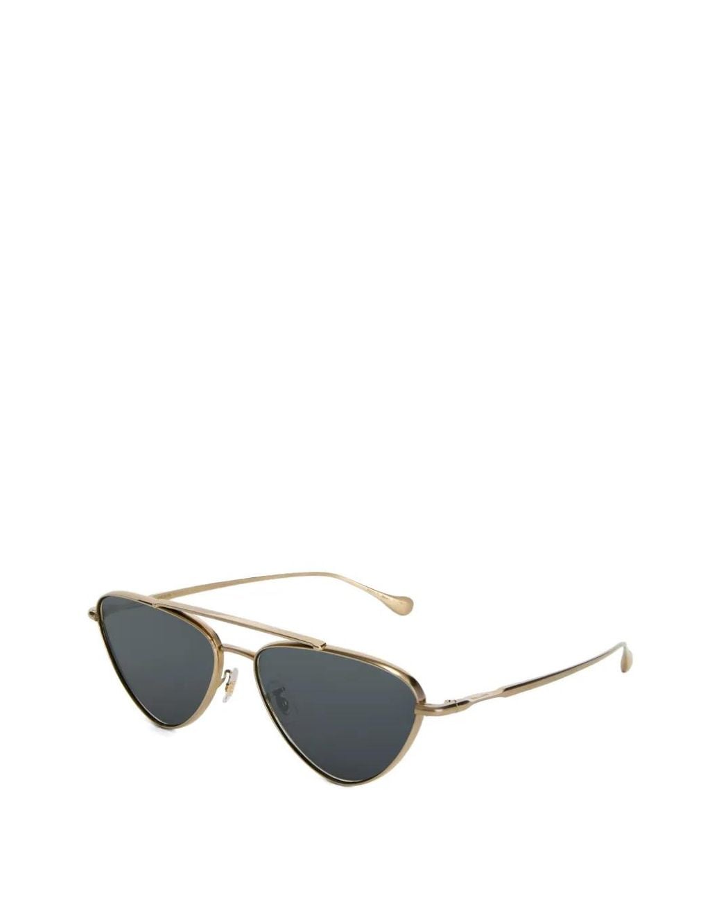 Jil Sander Blue Pilot-Frame Sunglasses