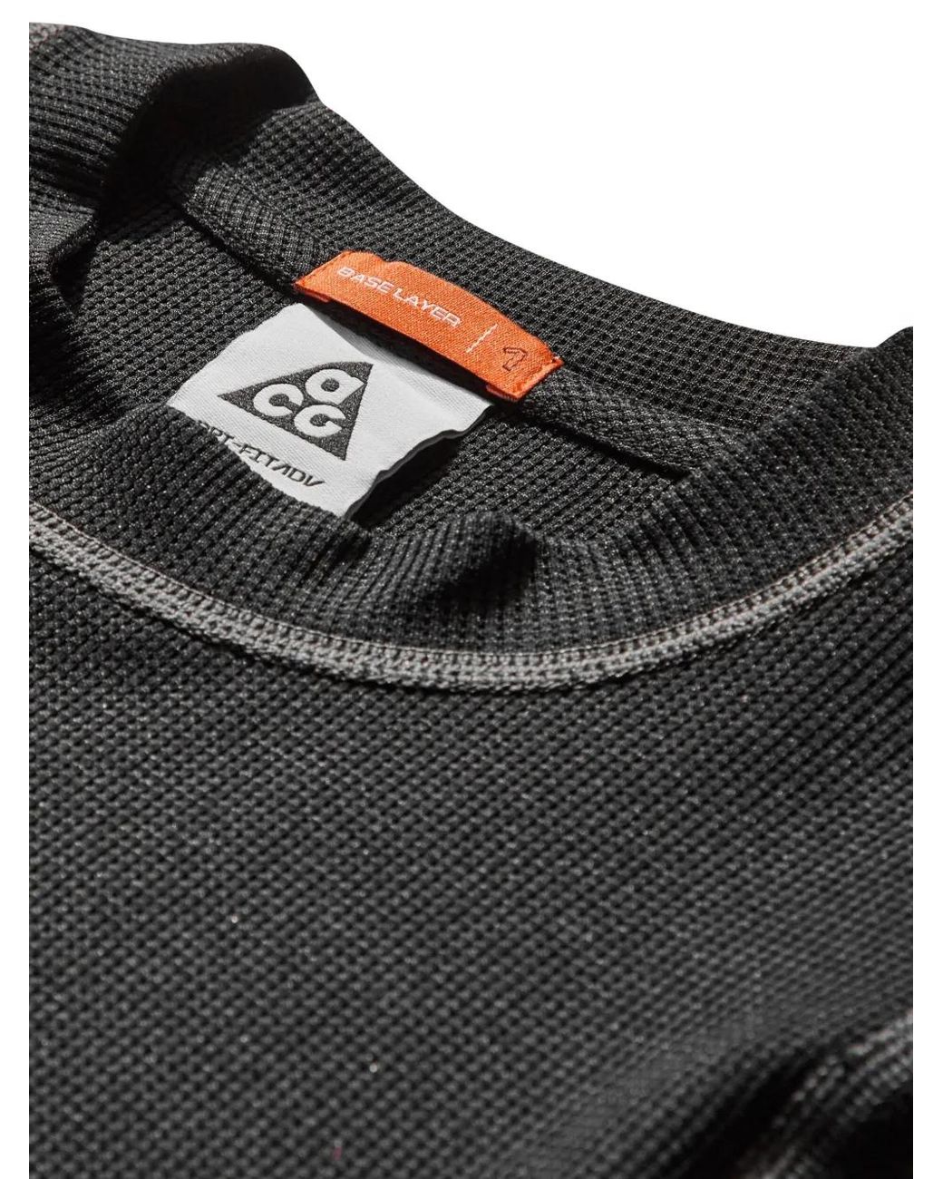 Nike Black T-Shirt À Logo Poitrine