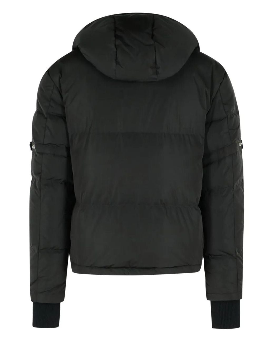 Thom Browne Black Polyester Down Jacket for men