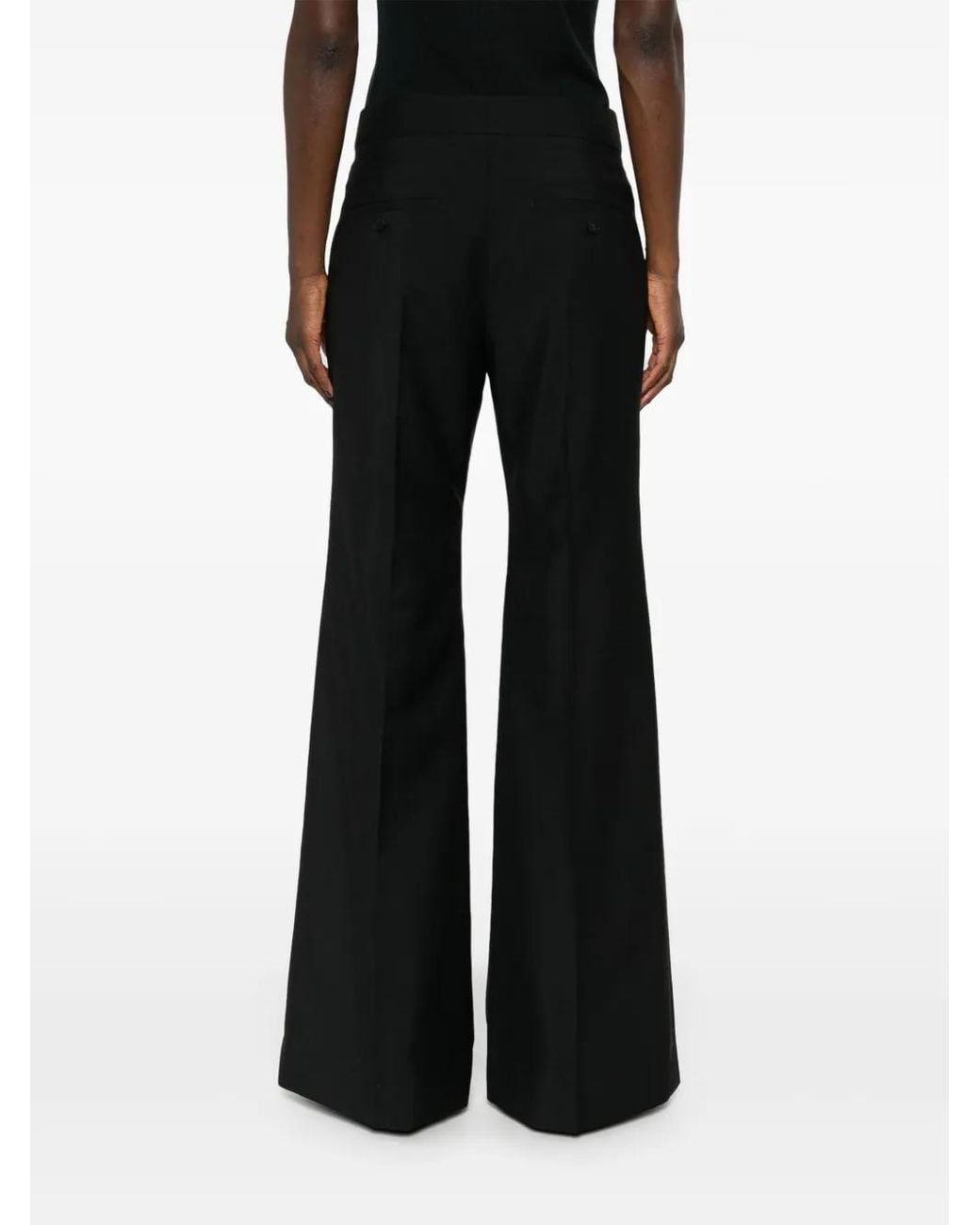 Givenchy Black Flared Trousers
