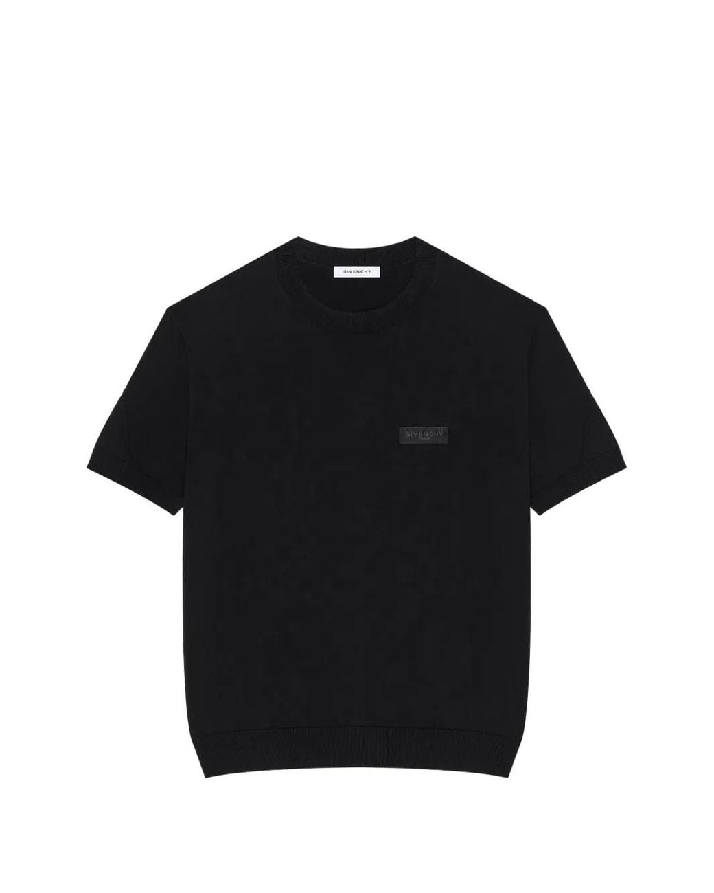 Givenchy Black Couture Seam T-Shirt for men