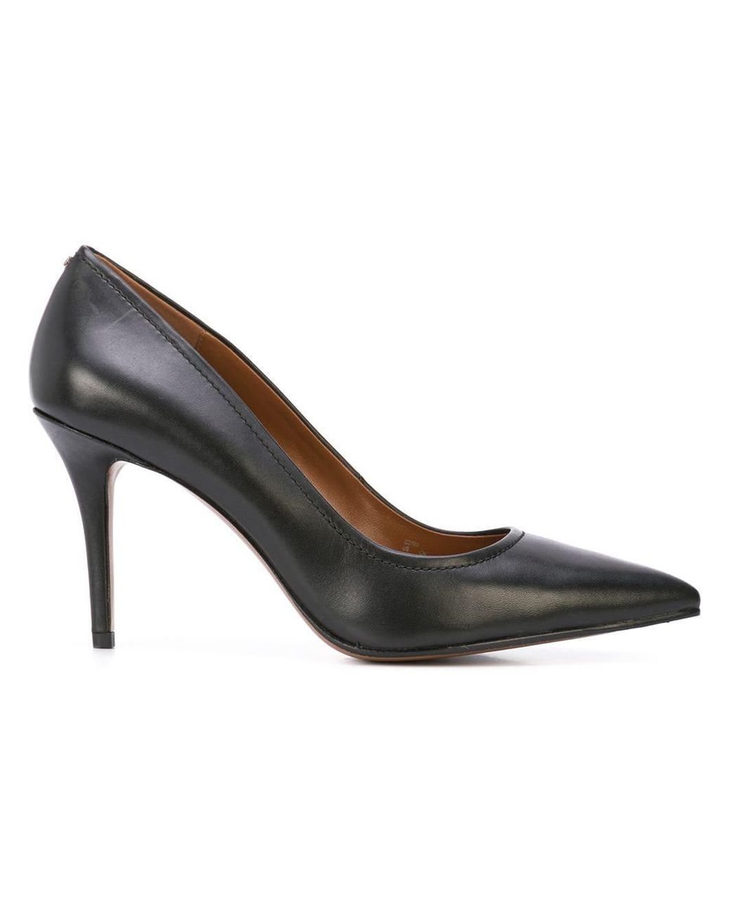 Coach black pumps discount