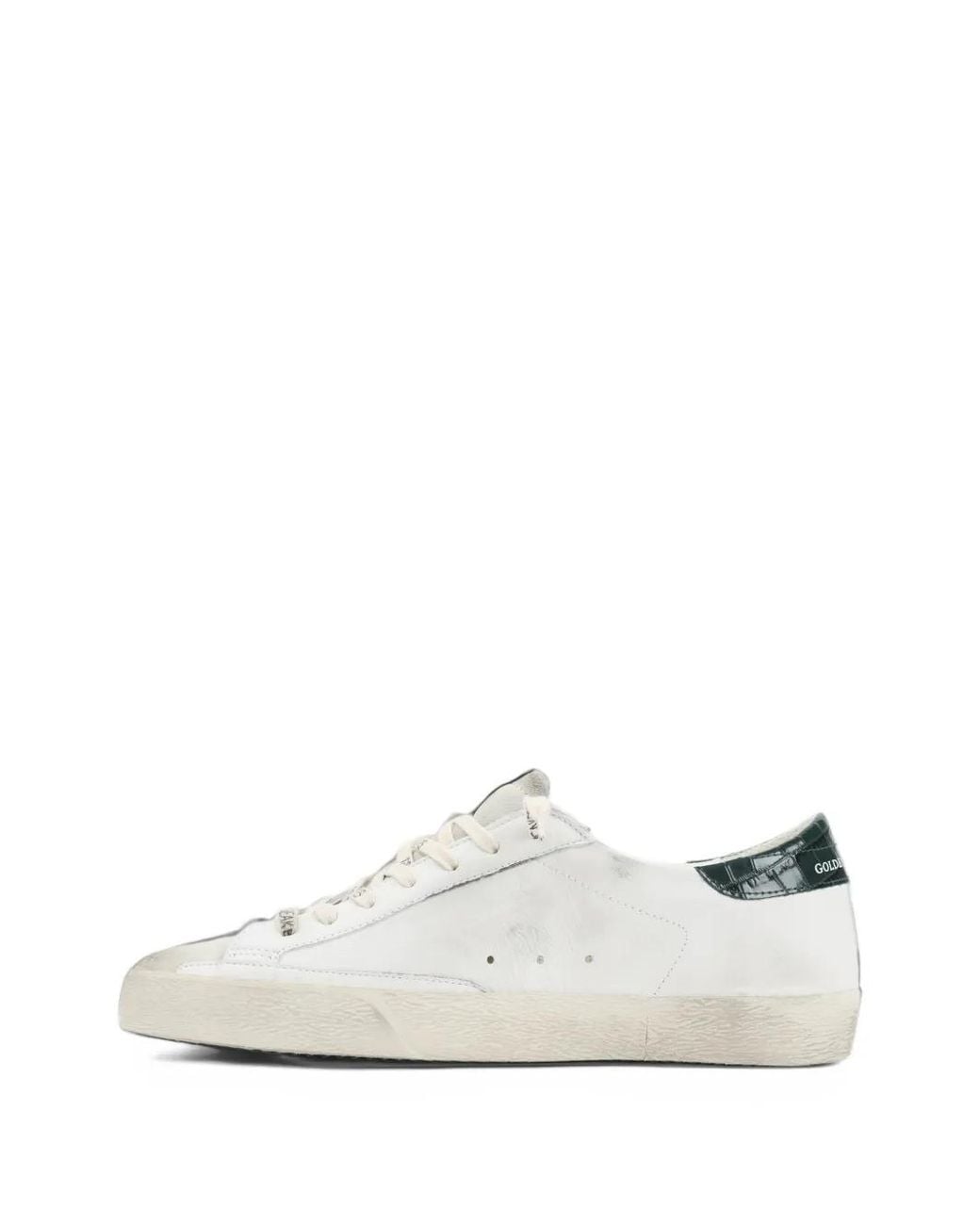 Golden Goose Deluxe Brand White Super Star Sneakers for men
