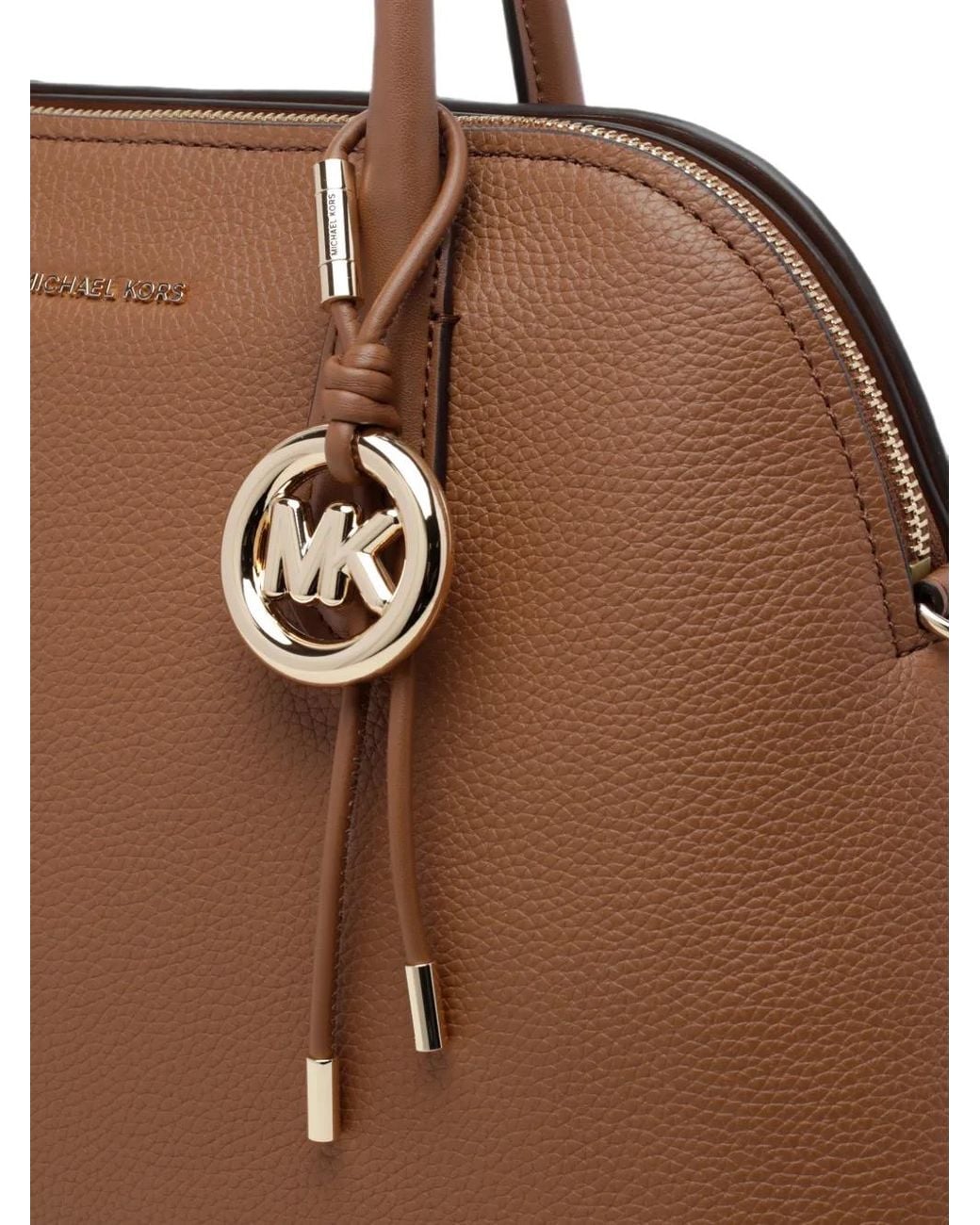 MICHAEL Michael Kors Brown Grand Sac Cabas Freddie En Cuir