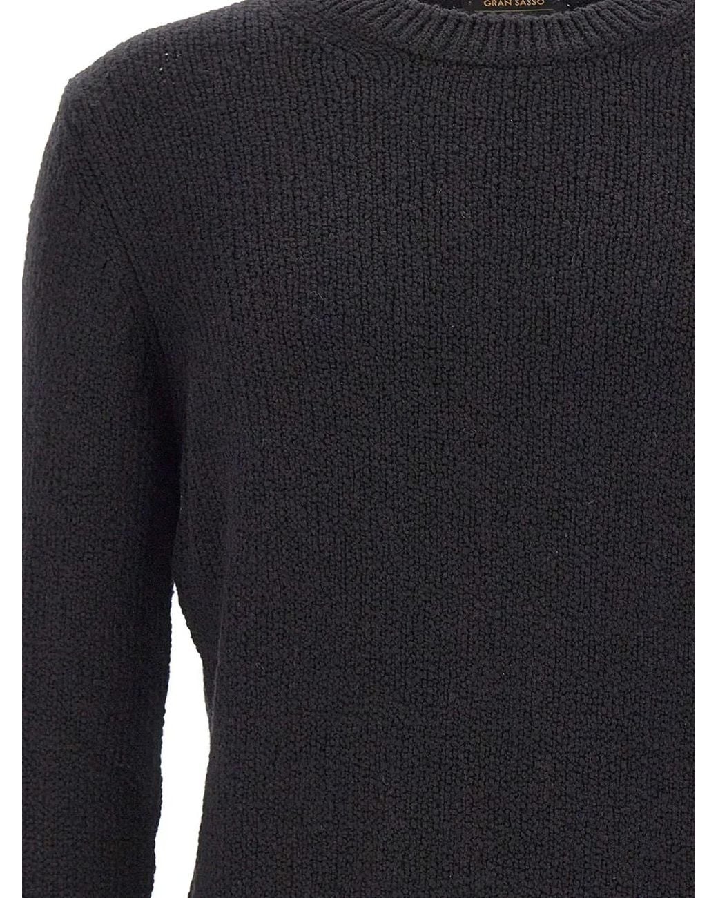 Pull En Maille Texturée Gran Sasso pour homme en coloris Blue