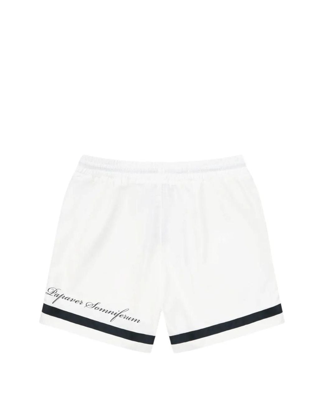 RTA White Clyde Floral-Print Shorts for men