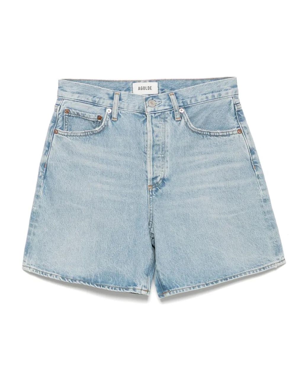 Agolde Dame Shorts in het Blue