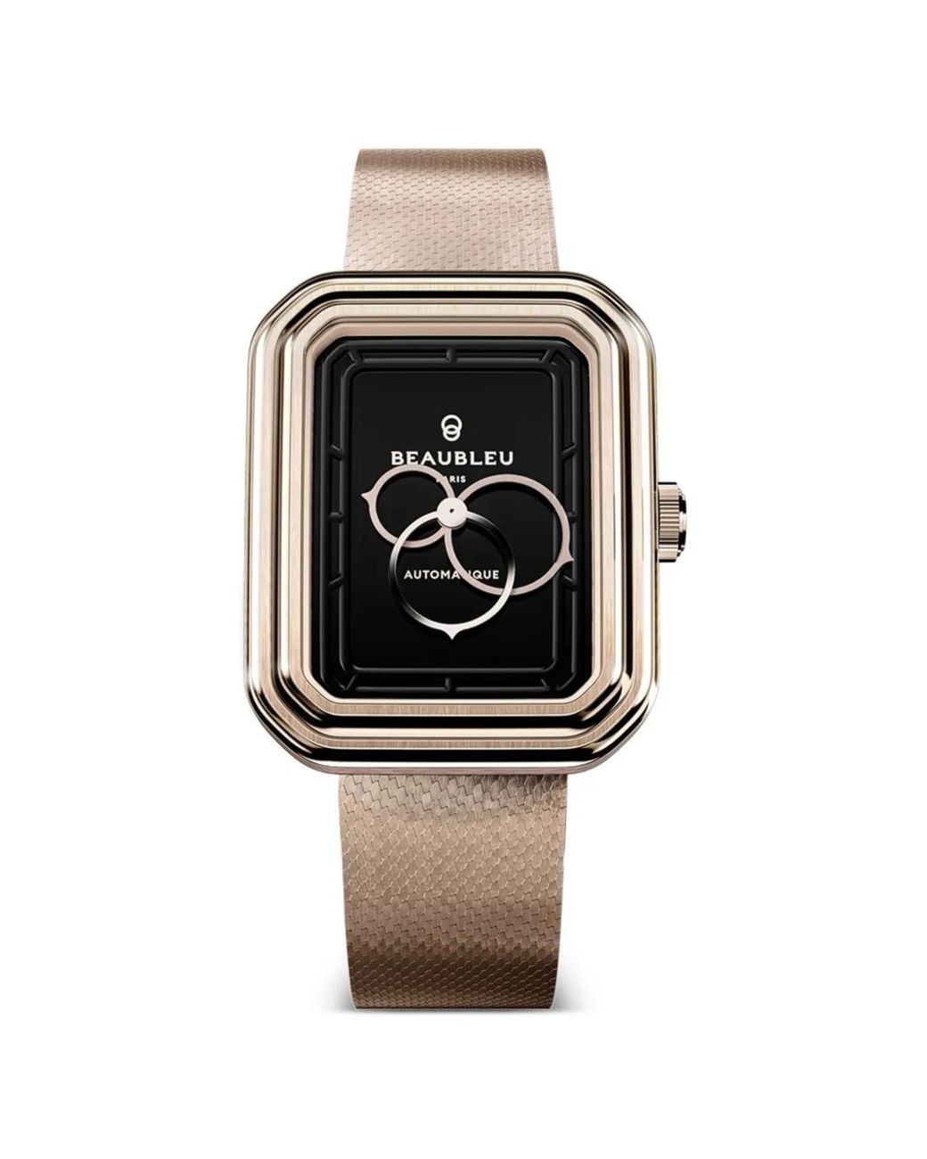 beaubleu Black Ecce Figura Onyx 30Mm Watch