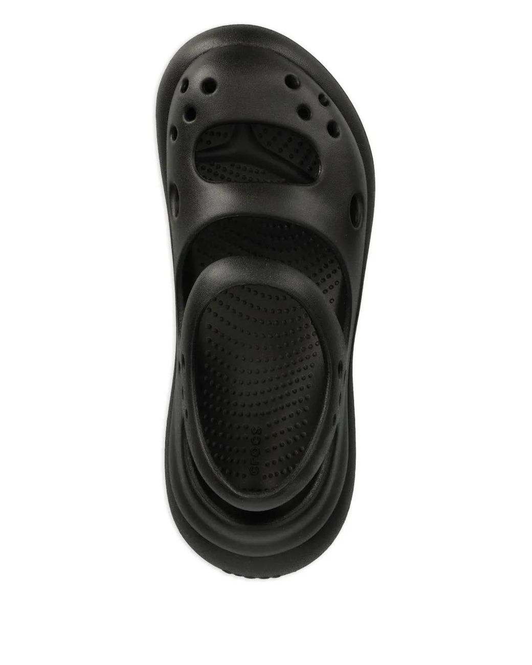 CROCSTM Black Phaedra Perforated Slip-Ons