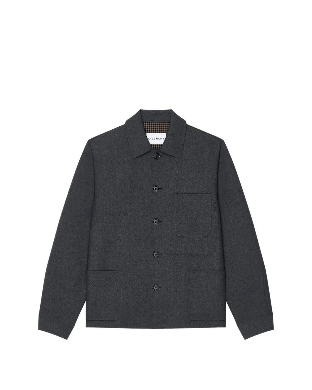 Givenchy Blue Overshirt for men